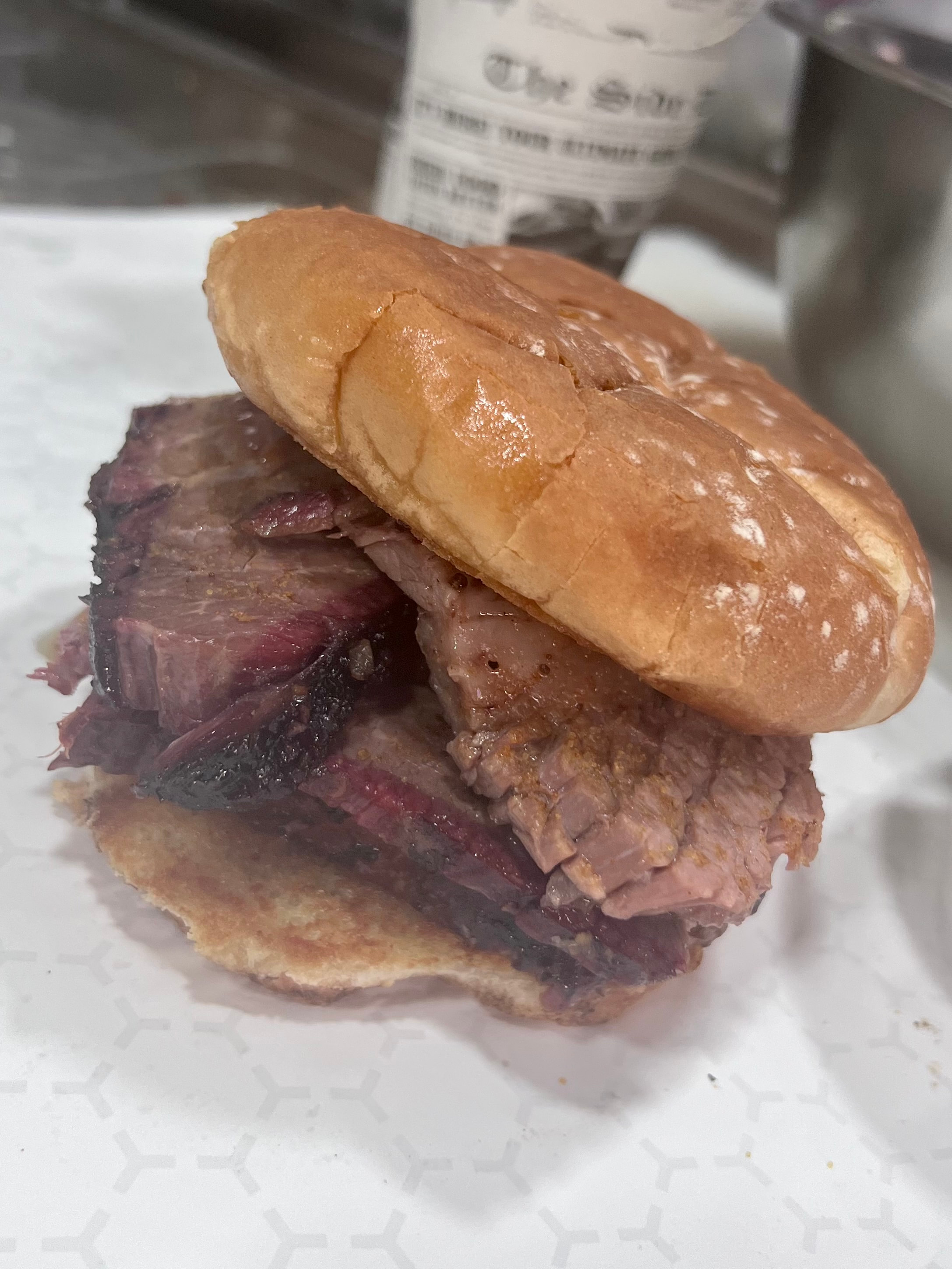 Brisket Sandwich.