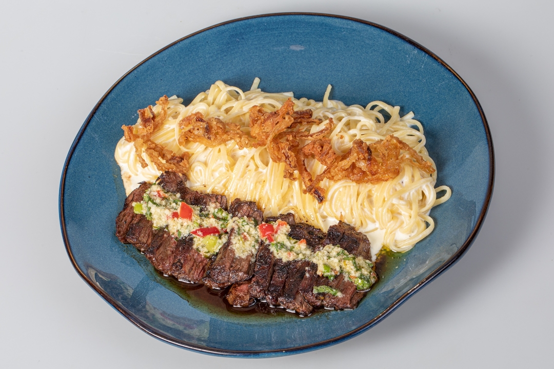 Skirt & Fettuccine.