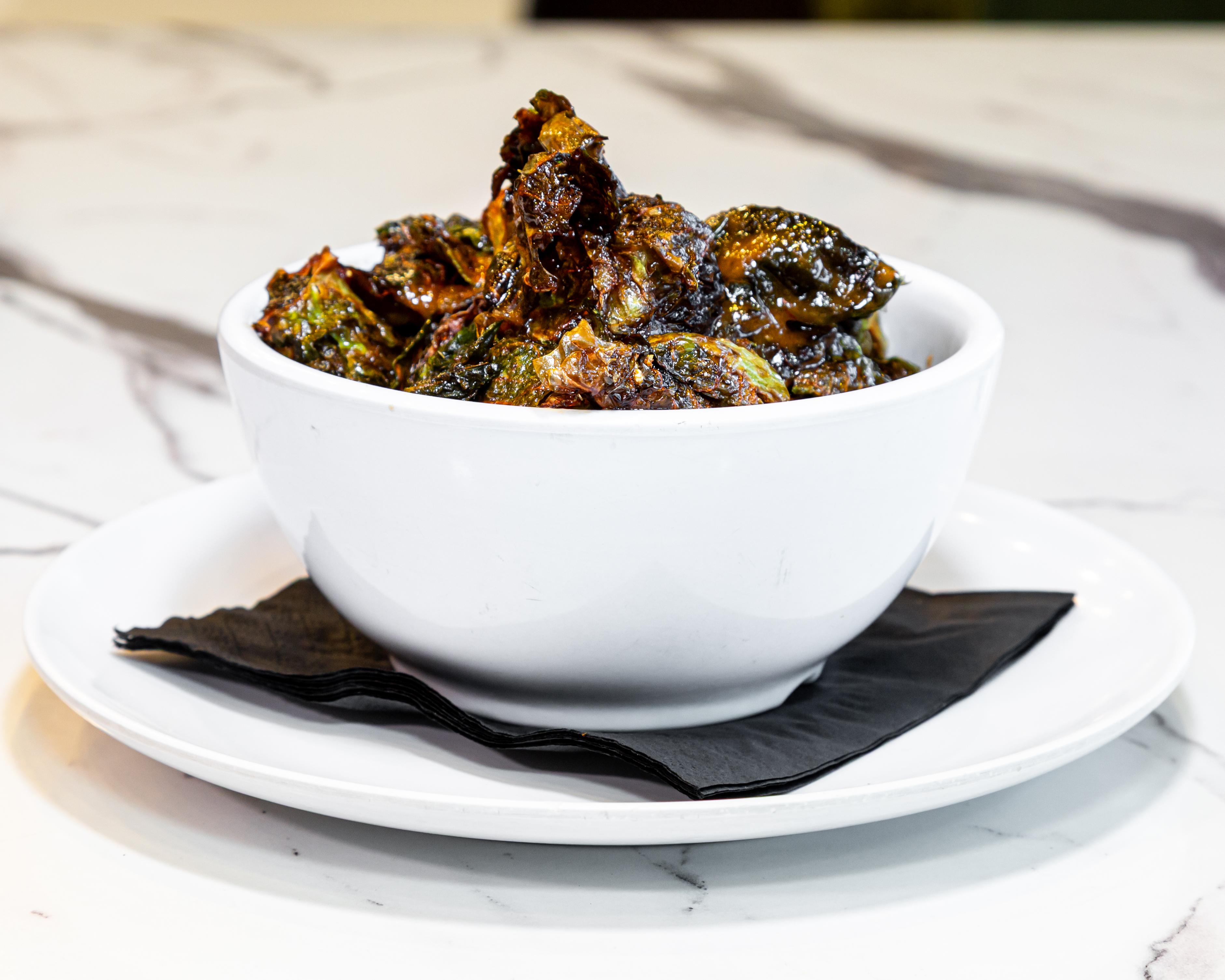 Crispy Brussels Sprouts.