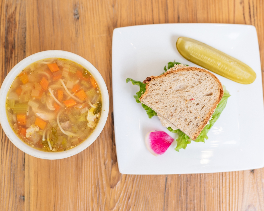1/2 Sandwich & Soup.
