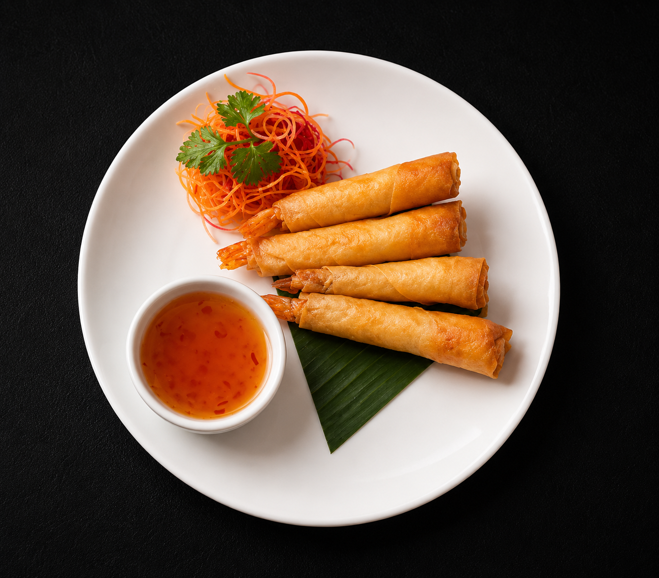 Shrimp in A Blanket.