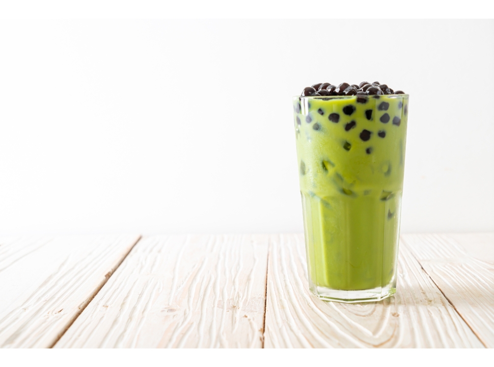 Matcha Milk Tea.