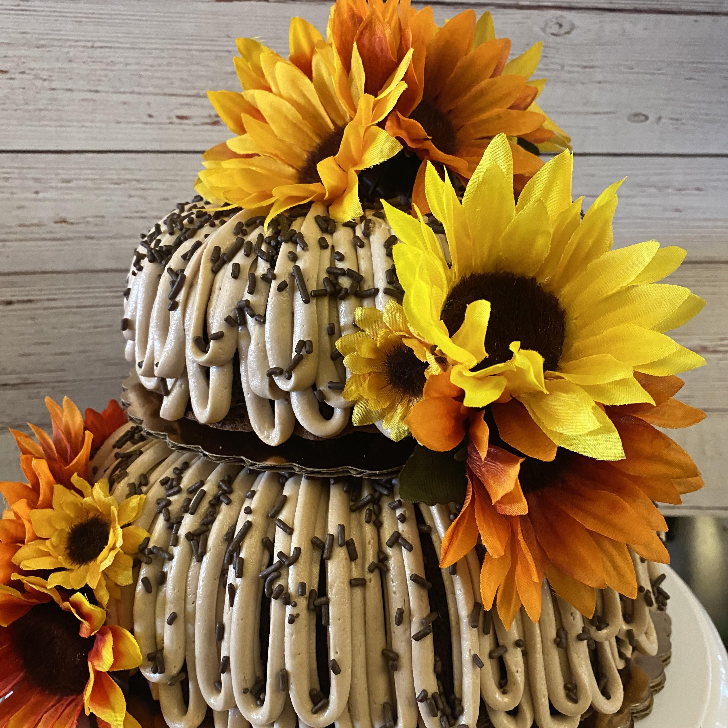 2 Tiered Chocolate Cake.