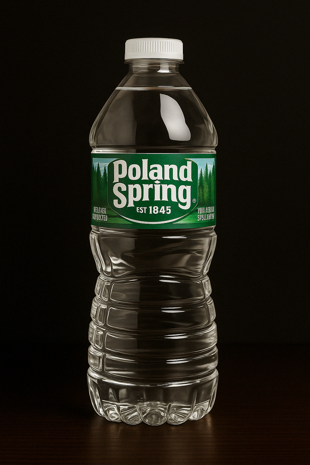 Poland Spring Water.
