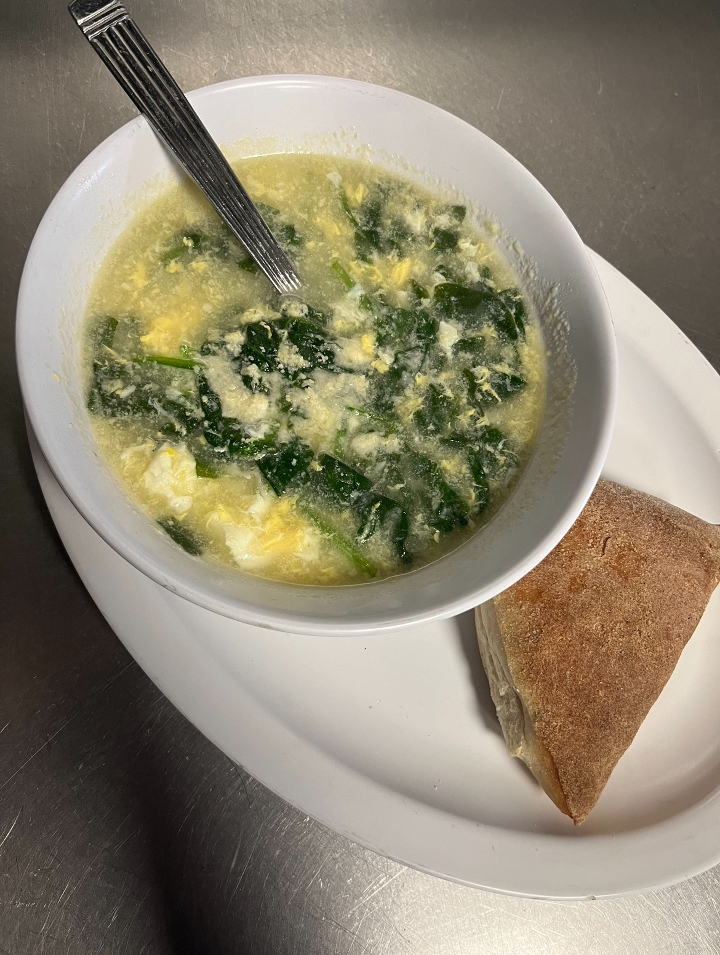 Spinach Stracciatelli.