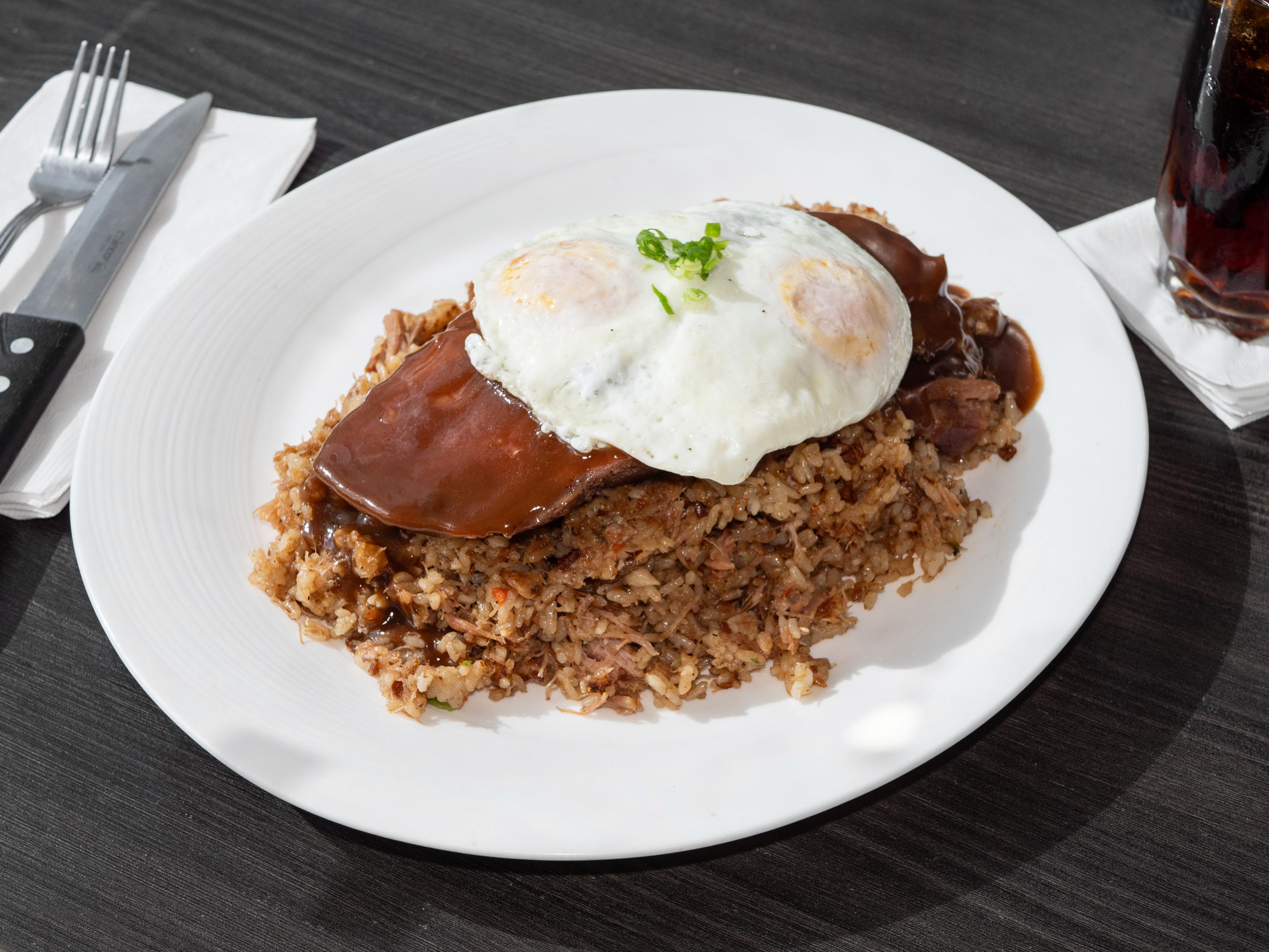 Prime Rib Loco Moco.