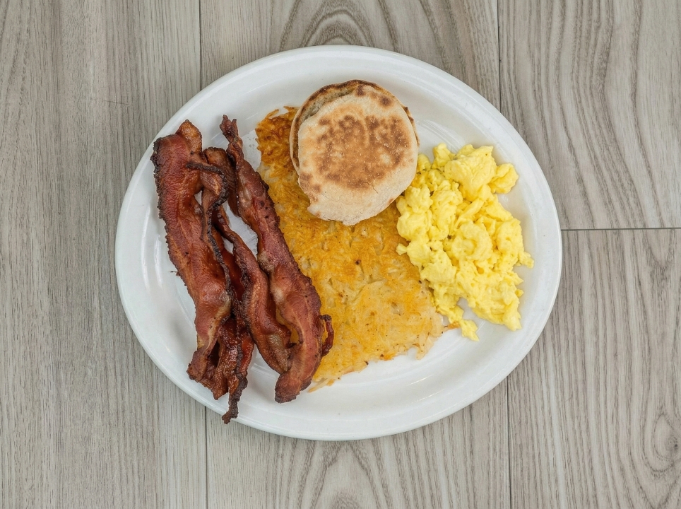 (4) Bacon Farmer's Breakfast.