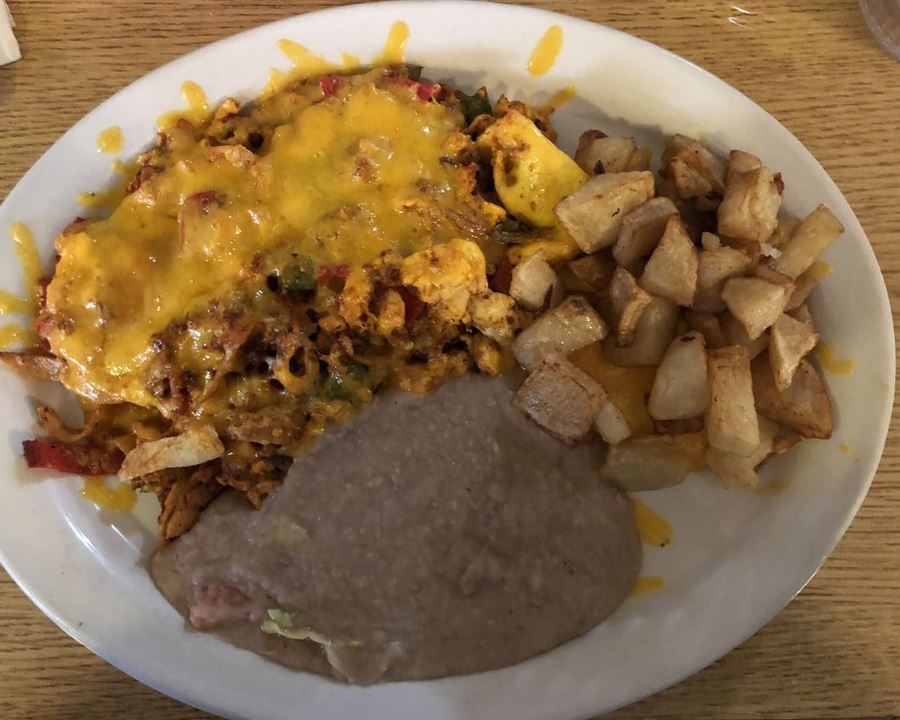 Chilaquiles Plate.