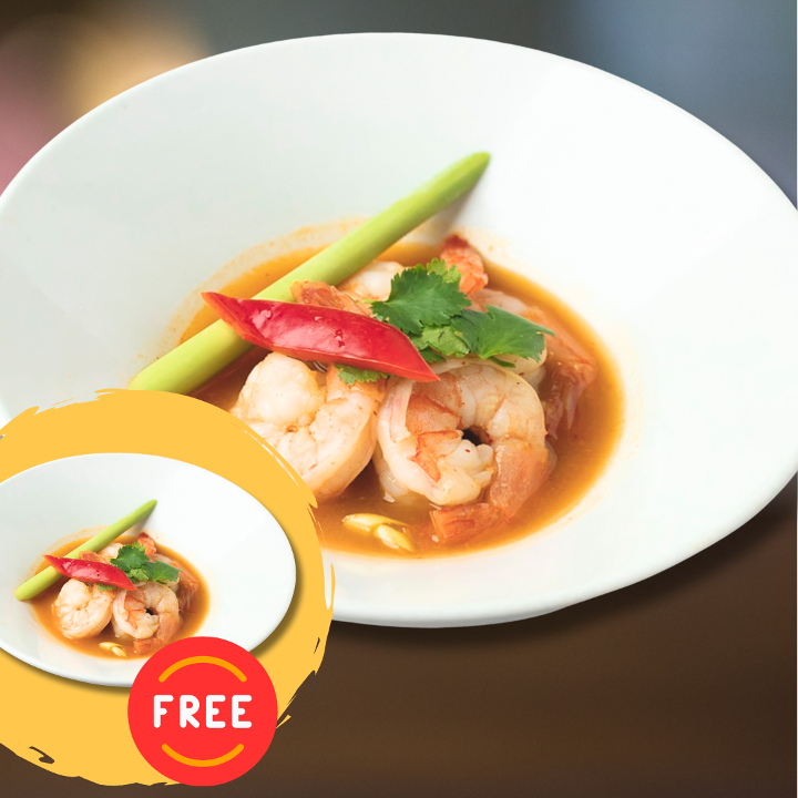 2X Tom Yum Soup (BOGO).