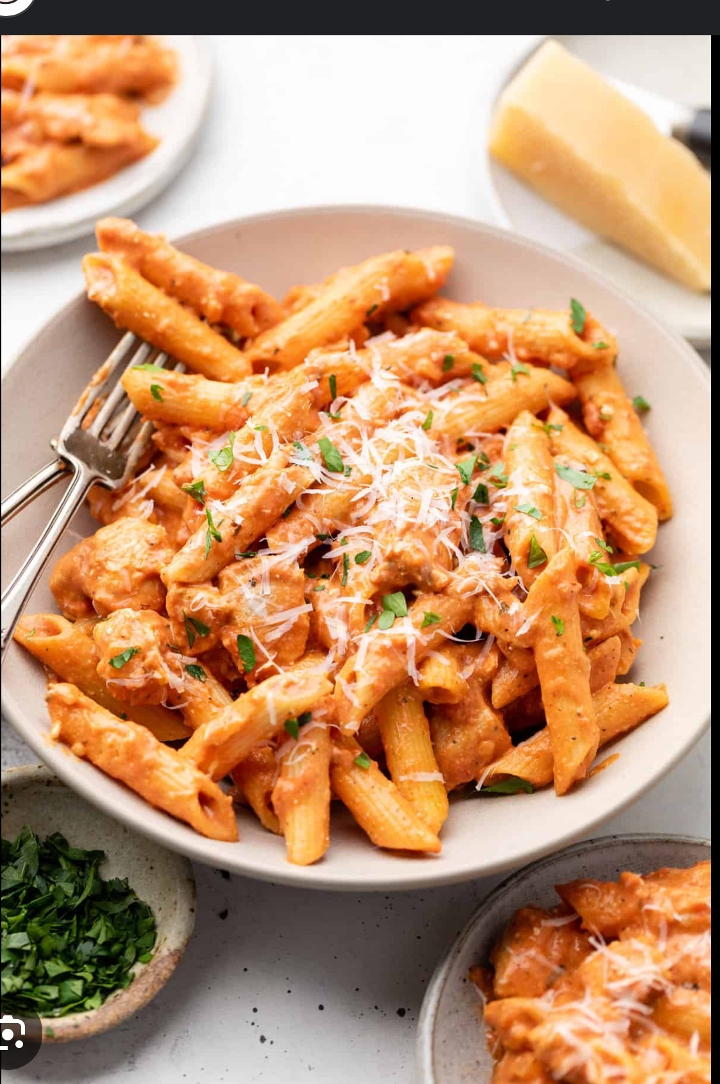 Gluten Free Penne a la Vodka.