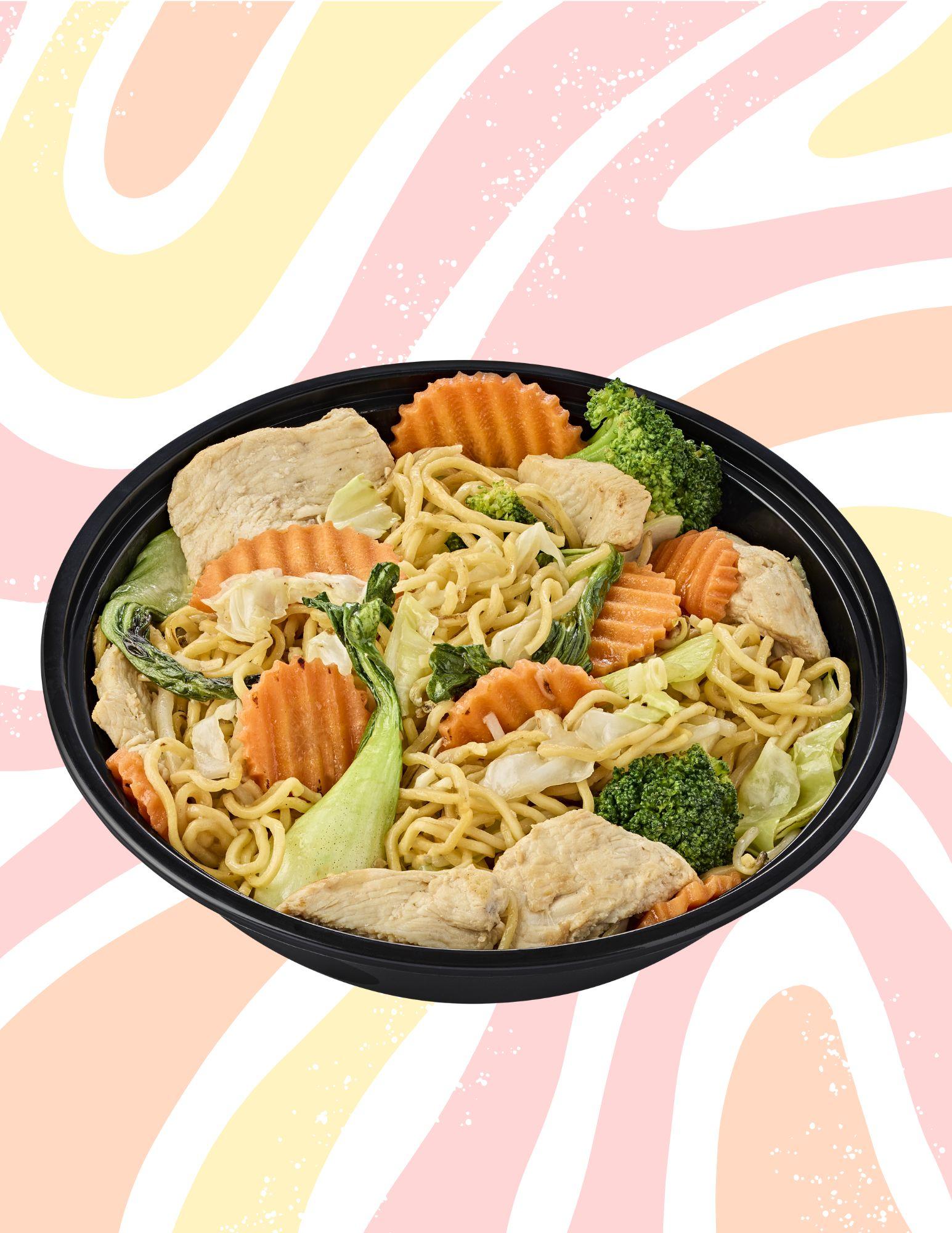 Lunch- Chow Mein.
