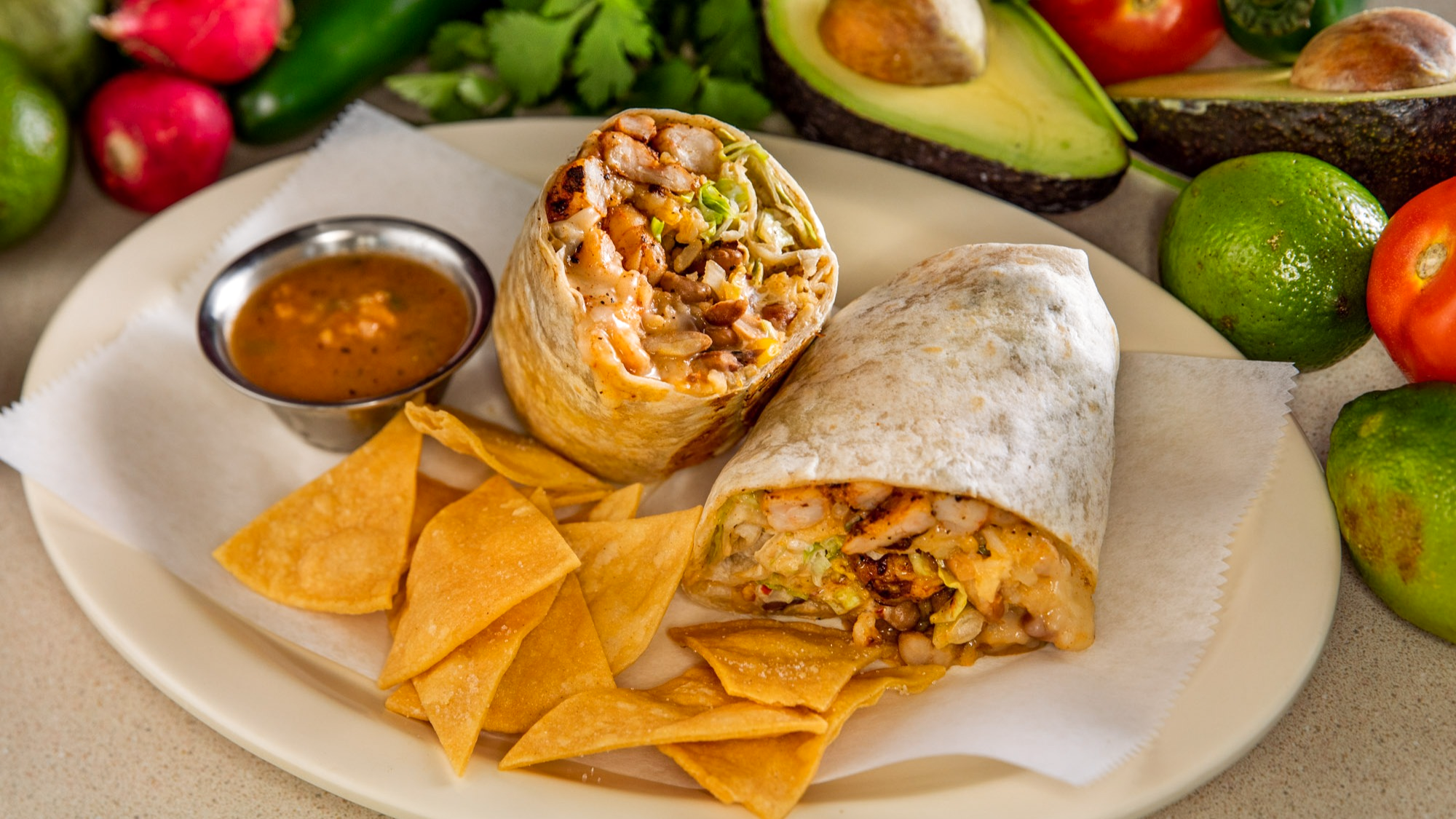 Cecina Burrito.