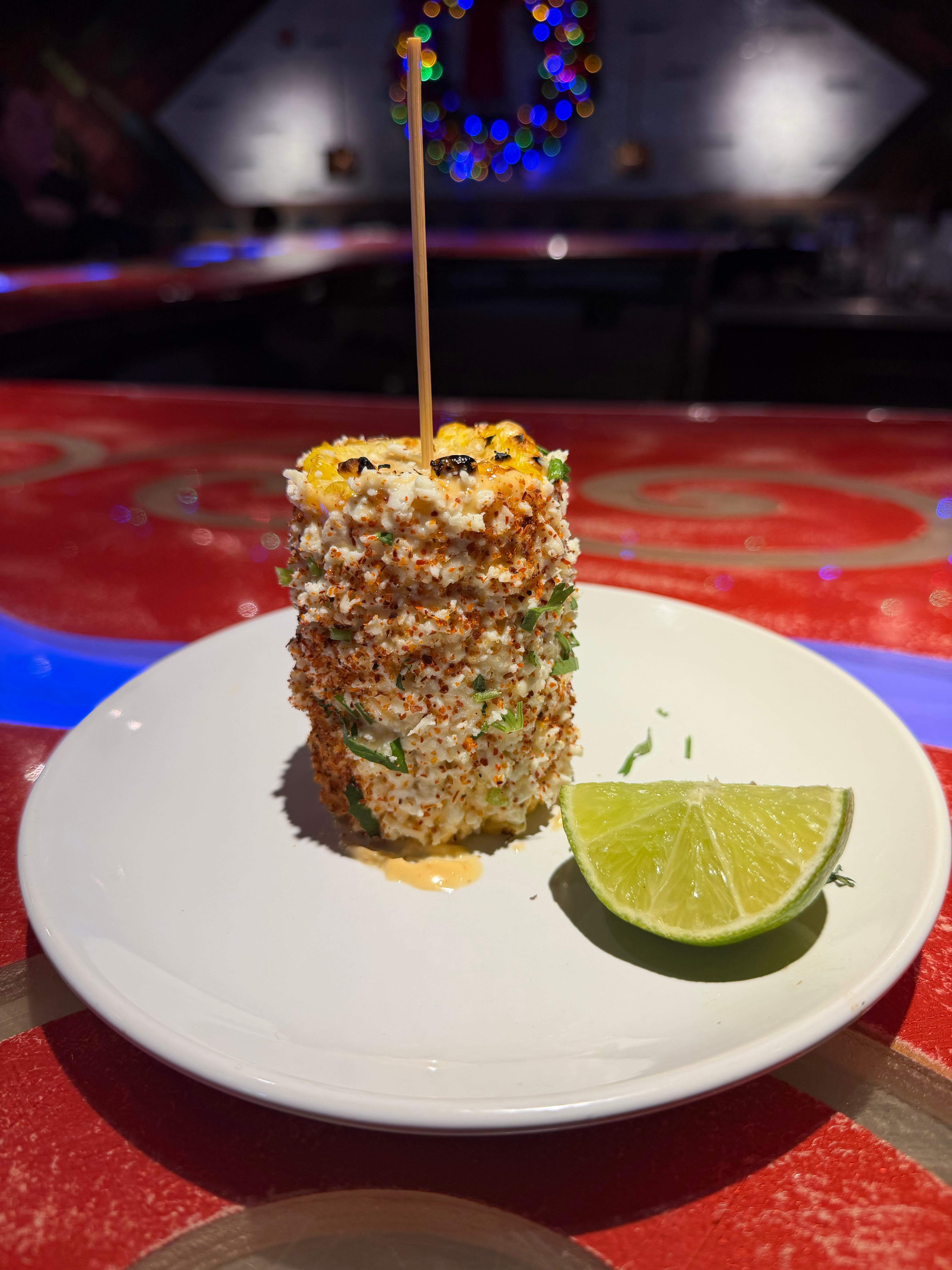 SIDE MEX STREET CORN.