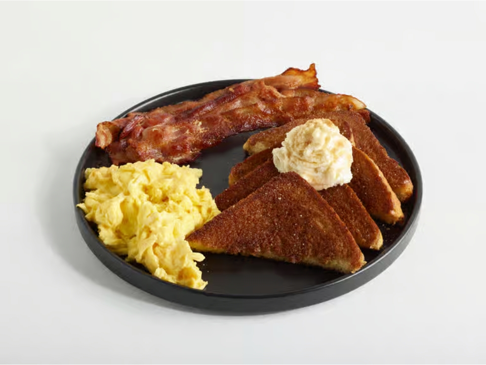 Crunchy Cinnamon Toast Plate.