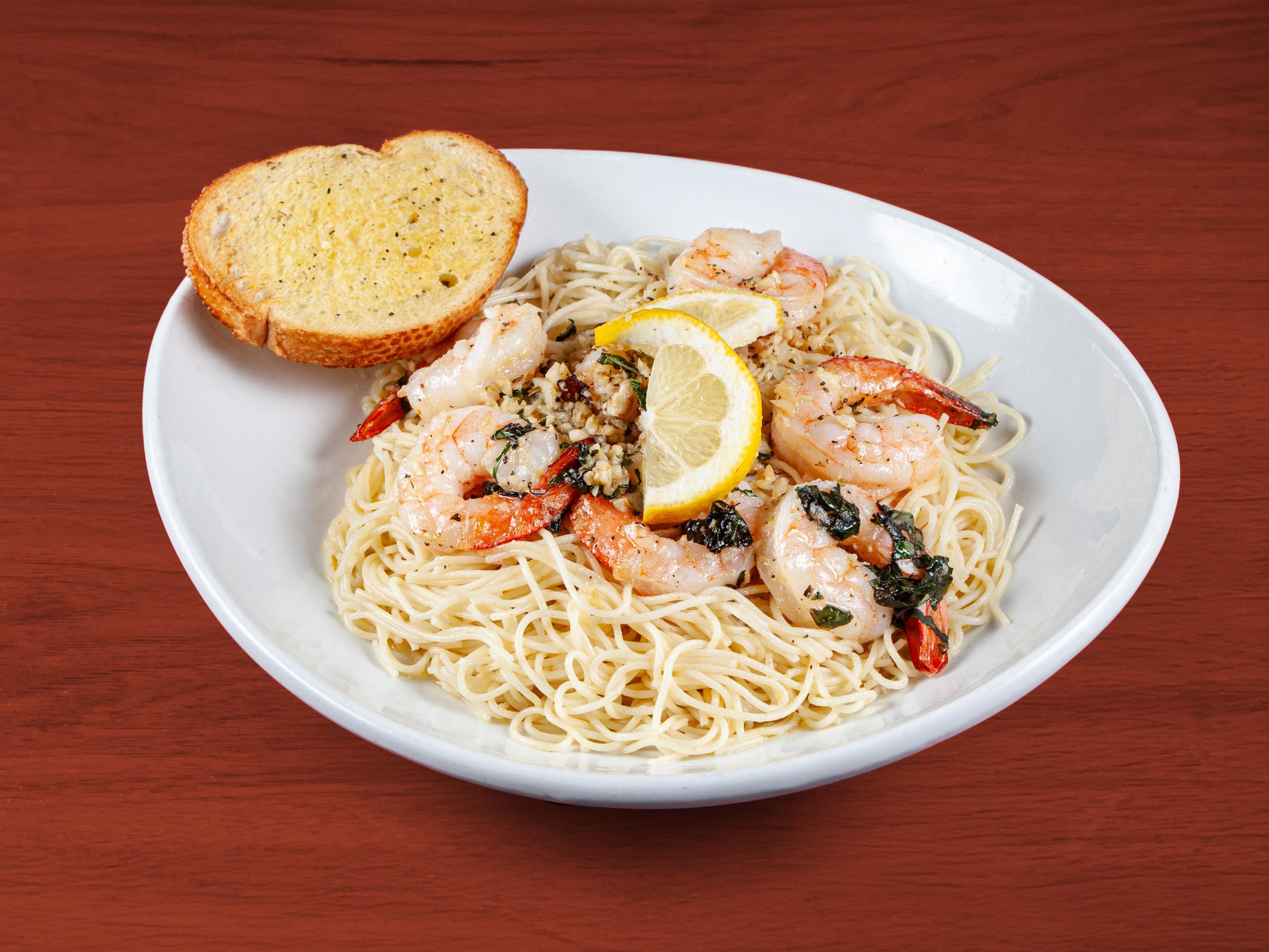 Lunch Shrimp Scampi.