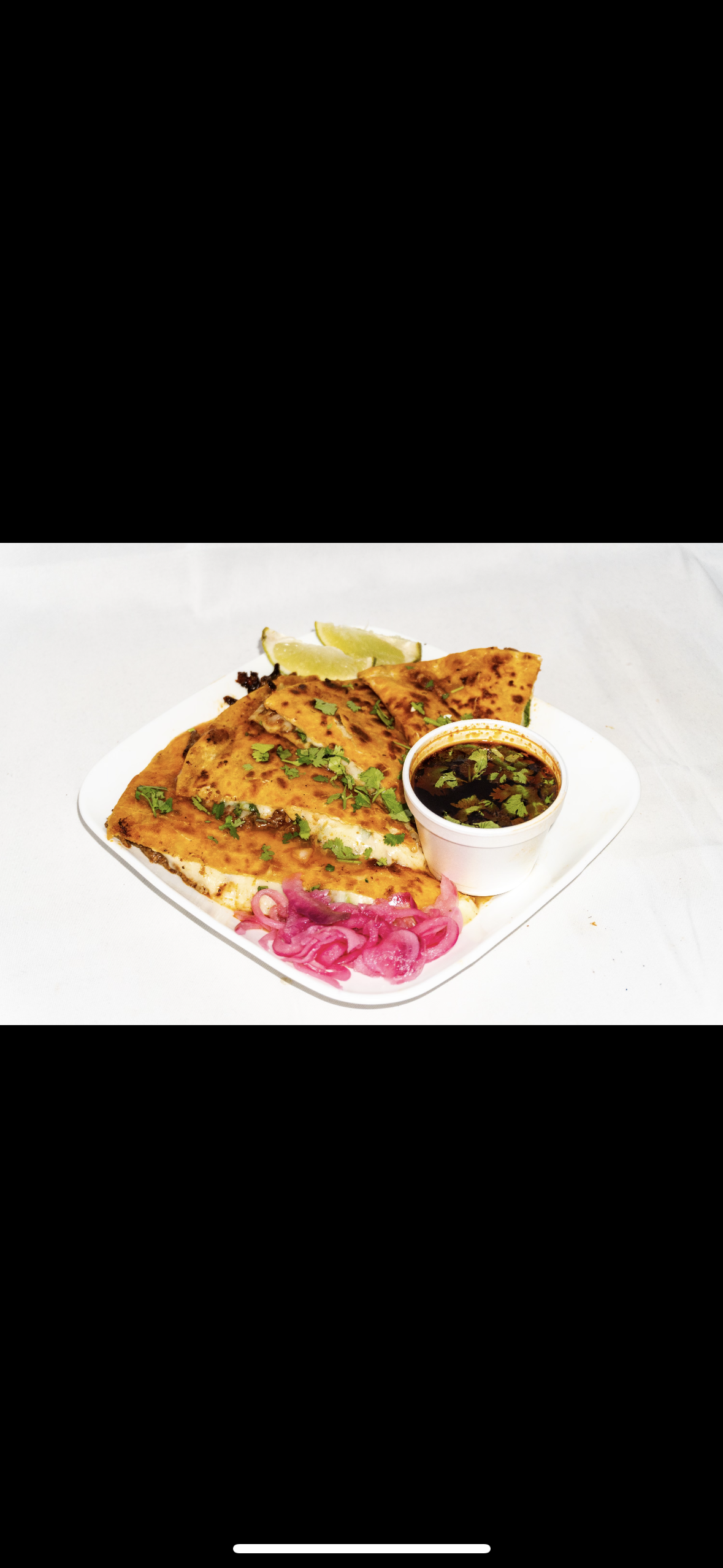 Quesa Birria Quesadilla.