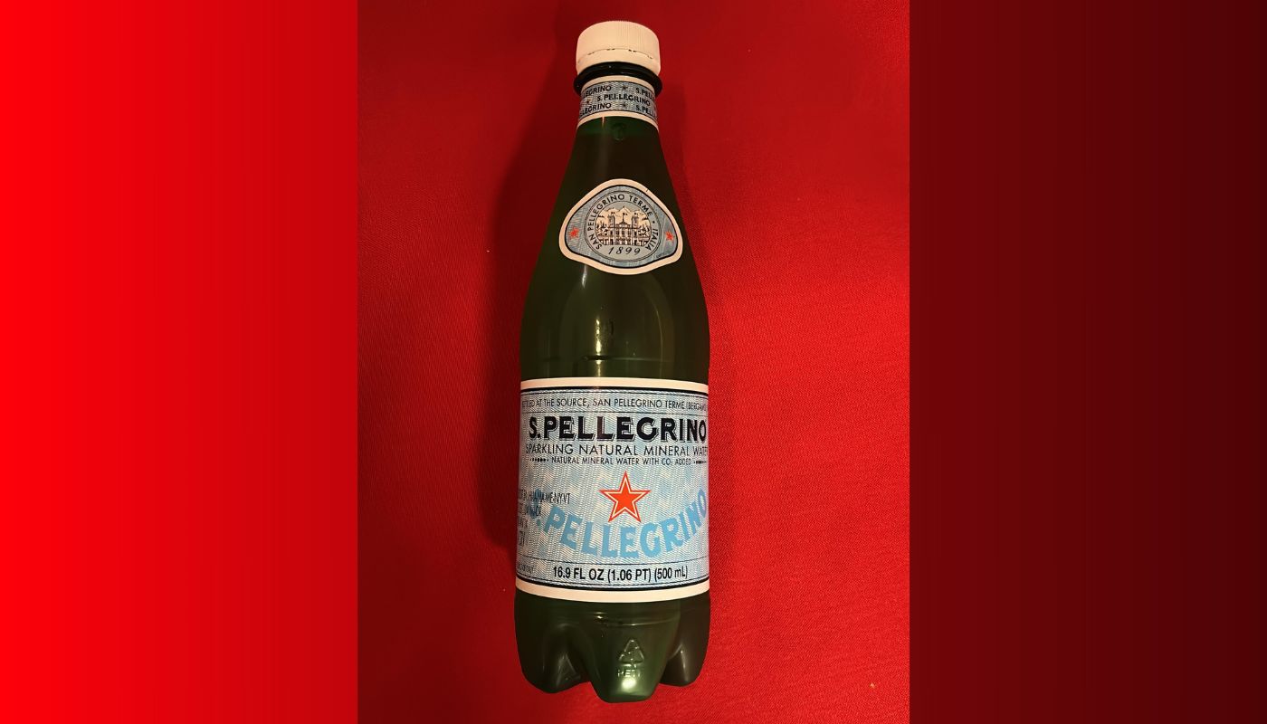 Sparkling water.