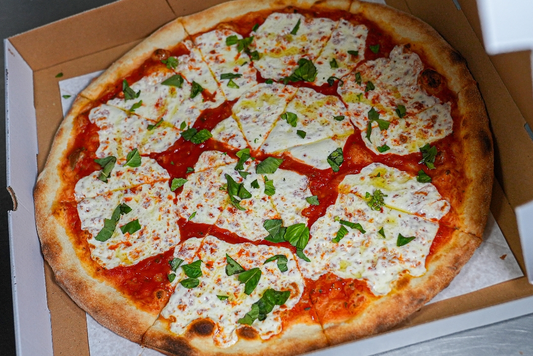Sicilian Margherita Pizza.