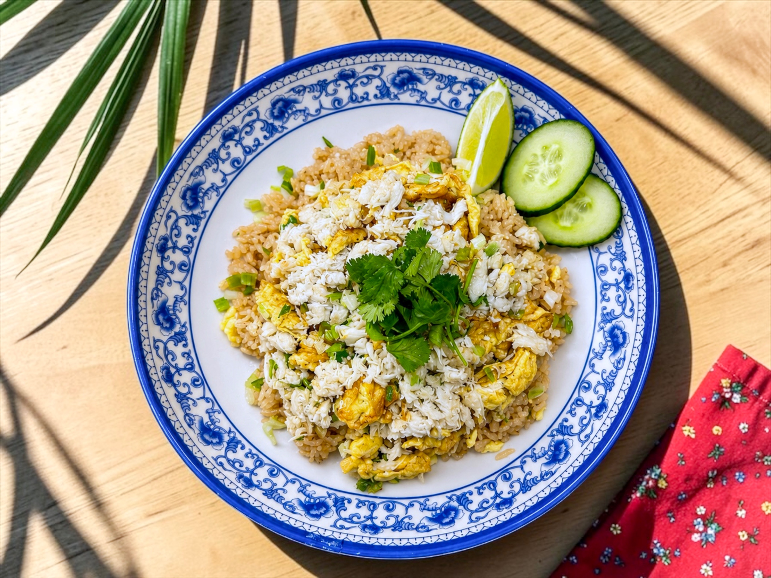 #43 Crab Fried Rice ข้าวผัดปู.