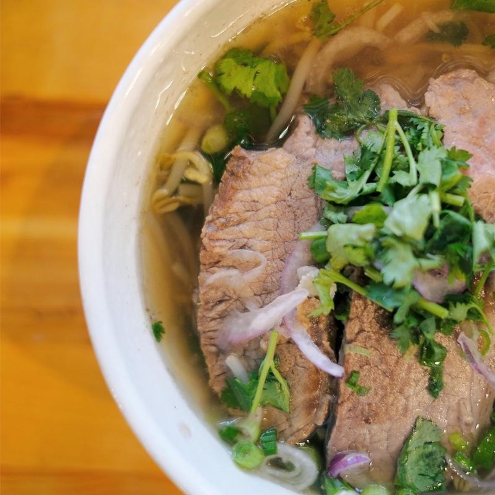 Pho: Steak and Brisket.