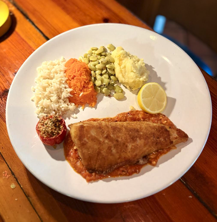 Grouper Romesco.