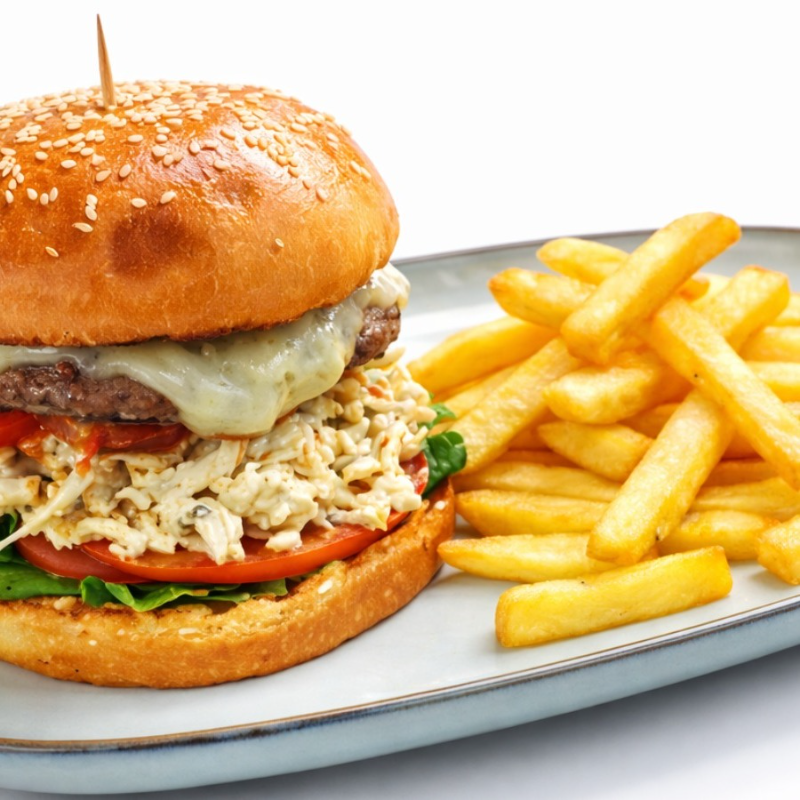 Hamburguesa Colombiana.