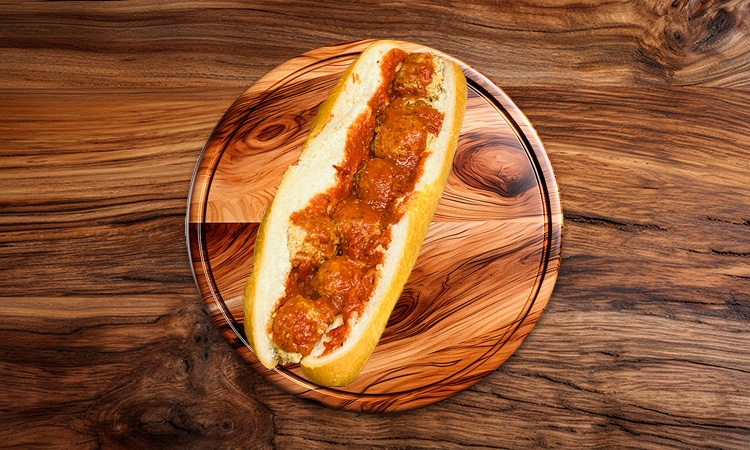 Meatball Parm Sub.