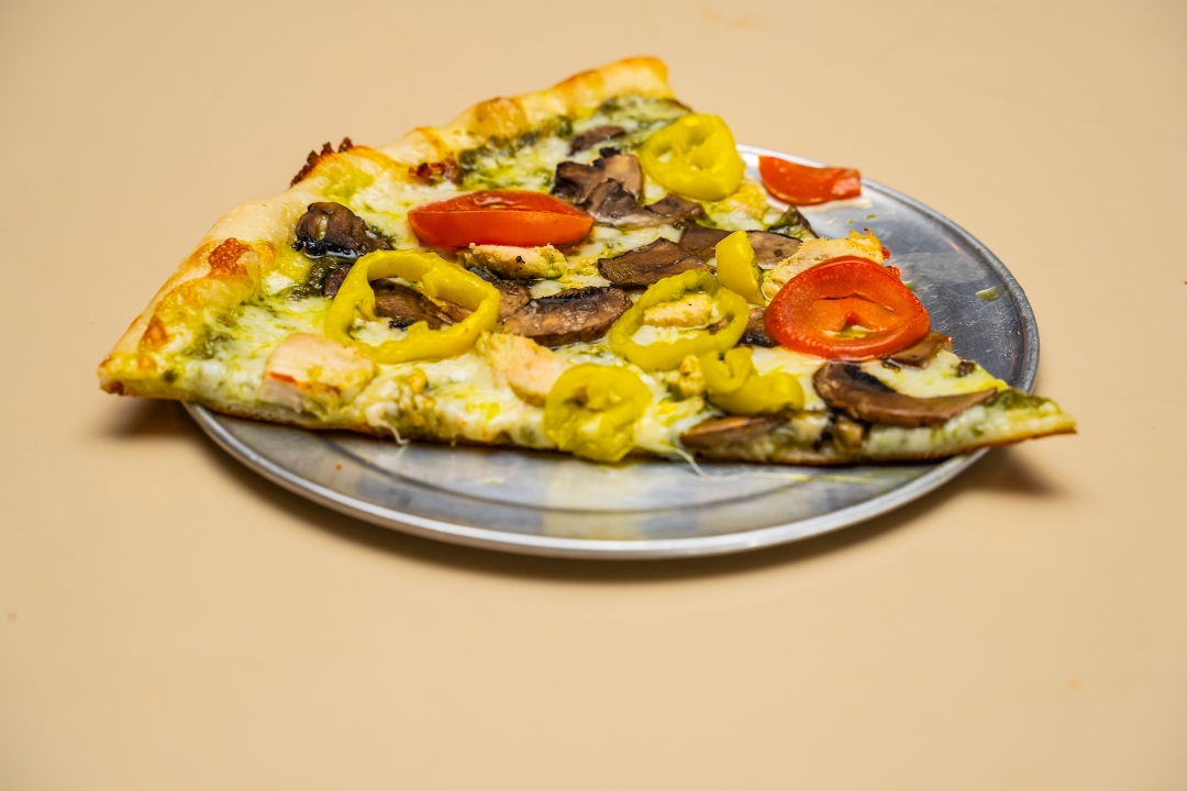 Thin Chicken Pie Slice.
