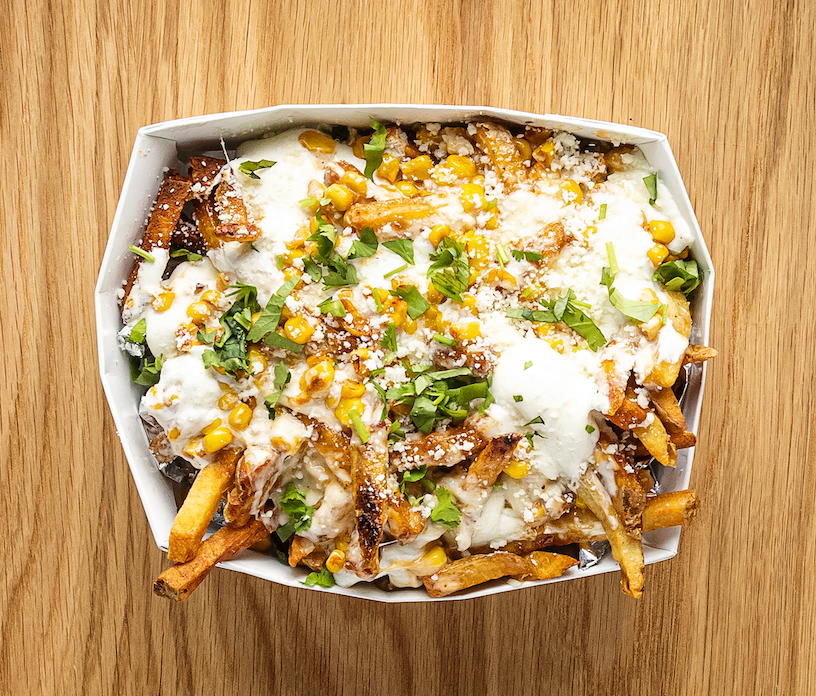 Elote Fries.