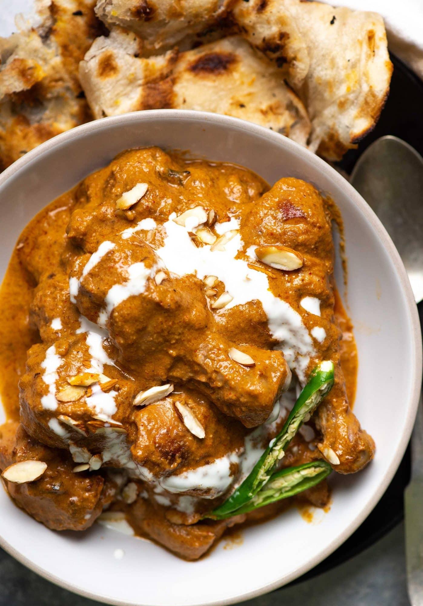 Chicken Tikka Korma.