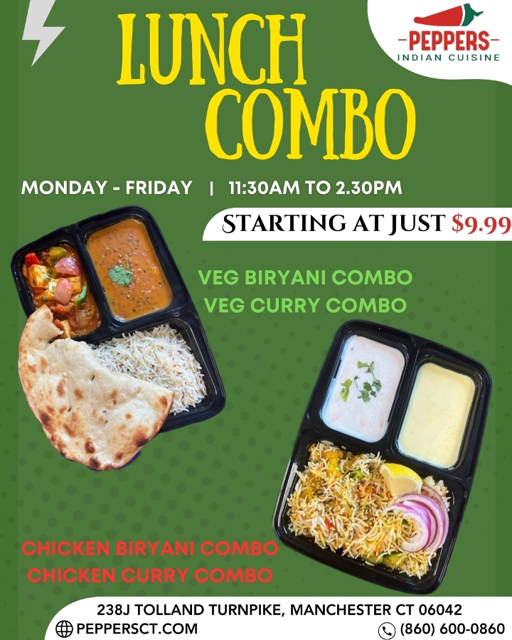 Lunch Veg Curry Combo.