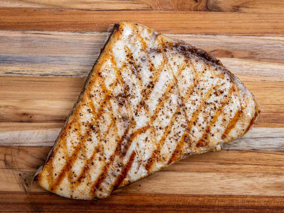 GRILLED SWORDFISH.