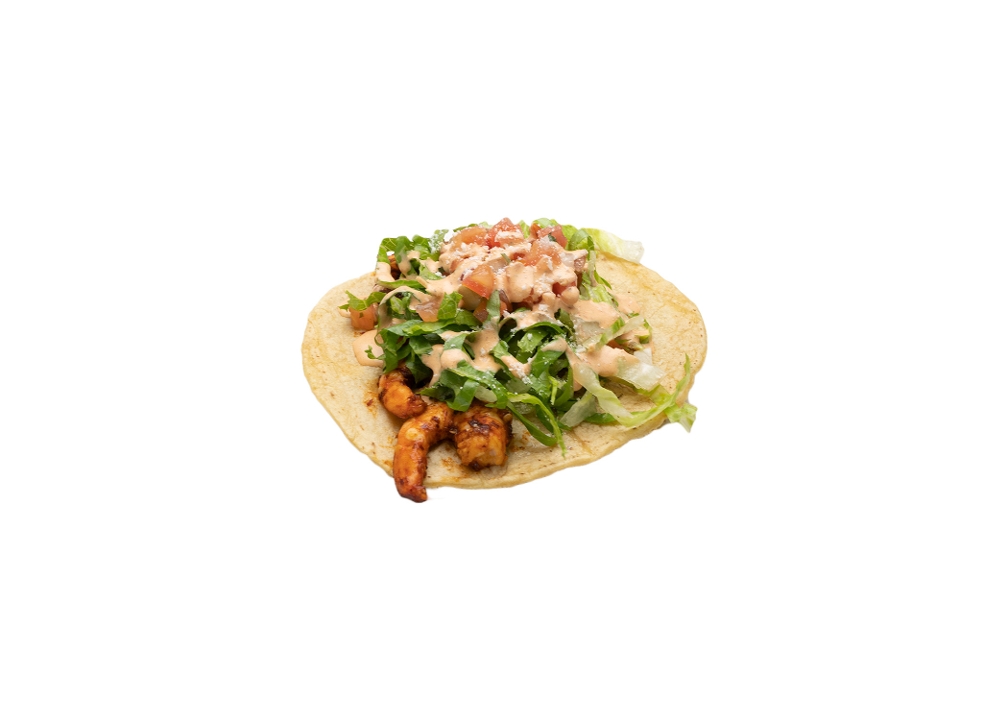 SHRIMP DIABLA TACO.