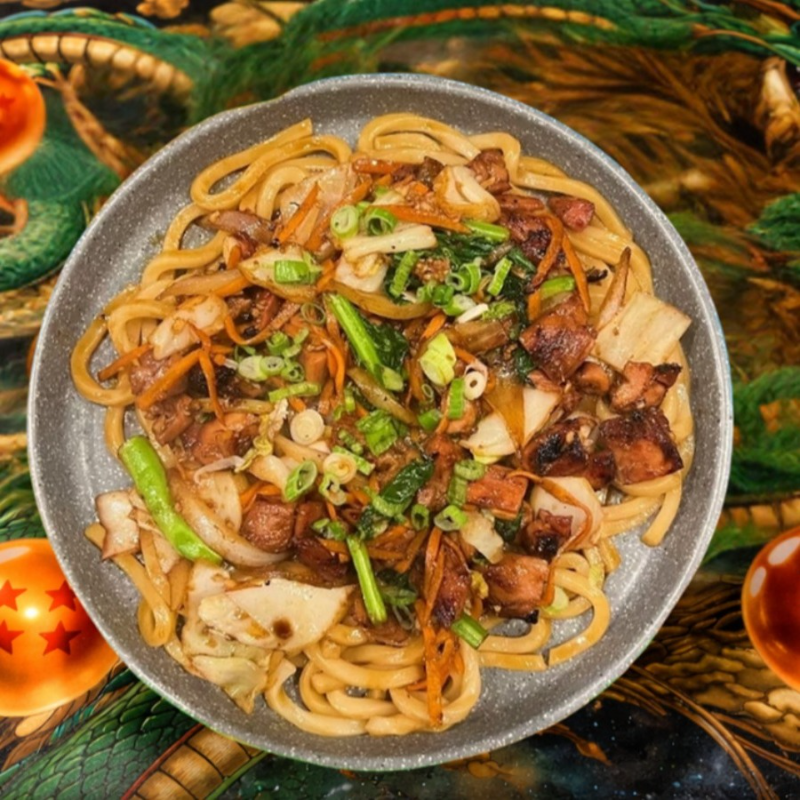 Yaki Udon (Stir Fried).