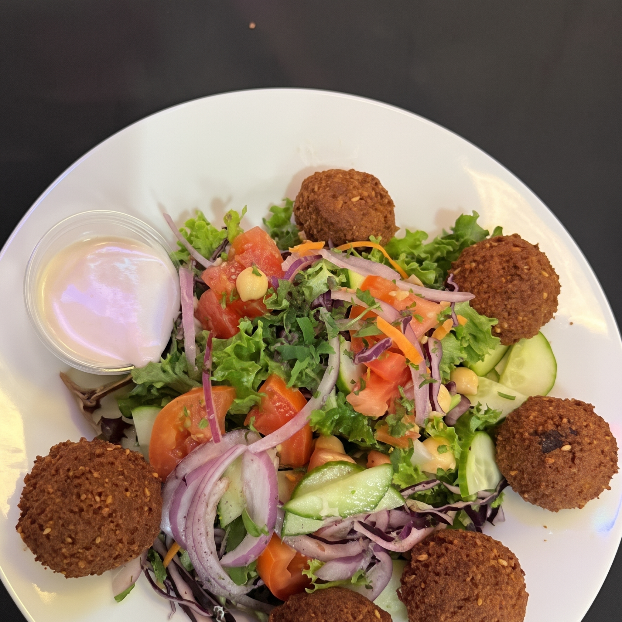 Falafel Salad.