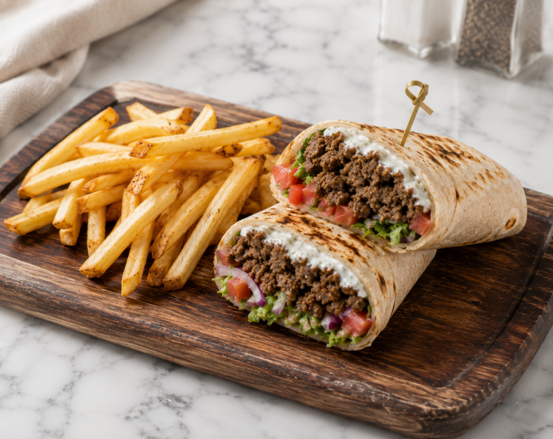 Greek Gyro Wrap.