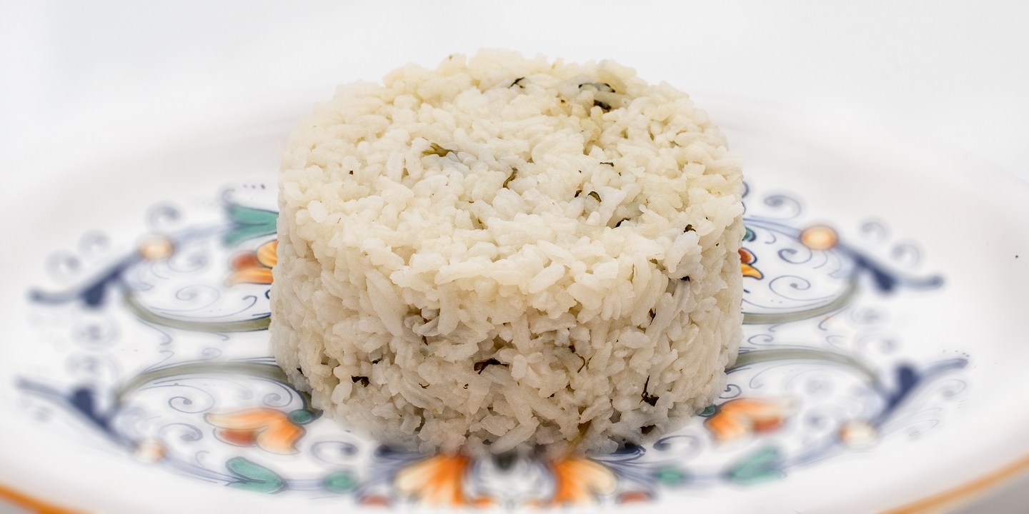 Cilantro White Rice (V).