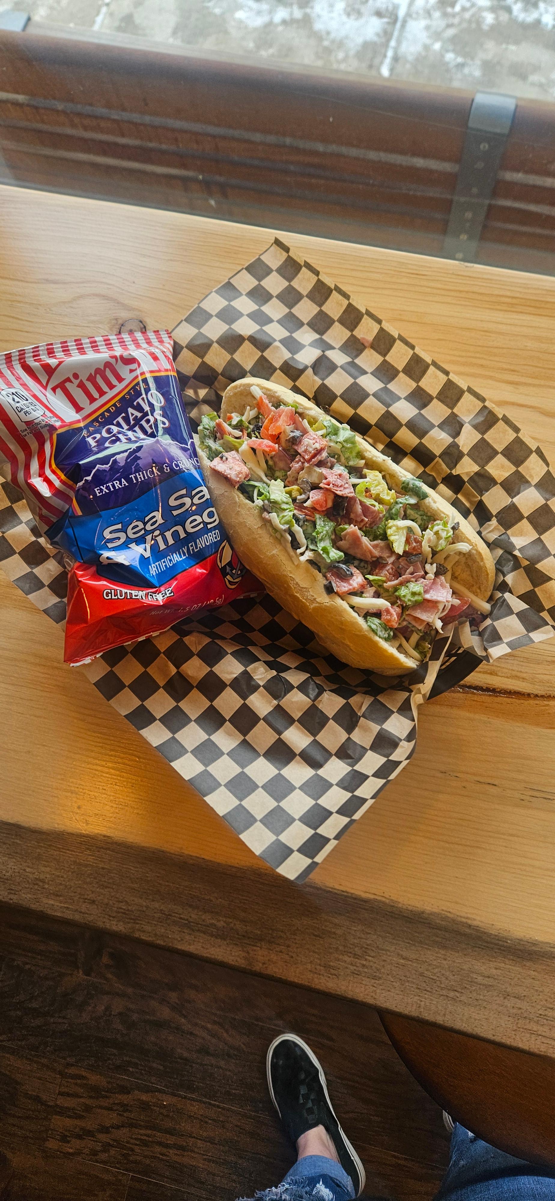 Chopped Italian Sub.