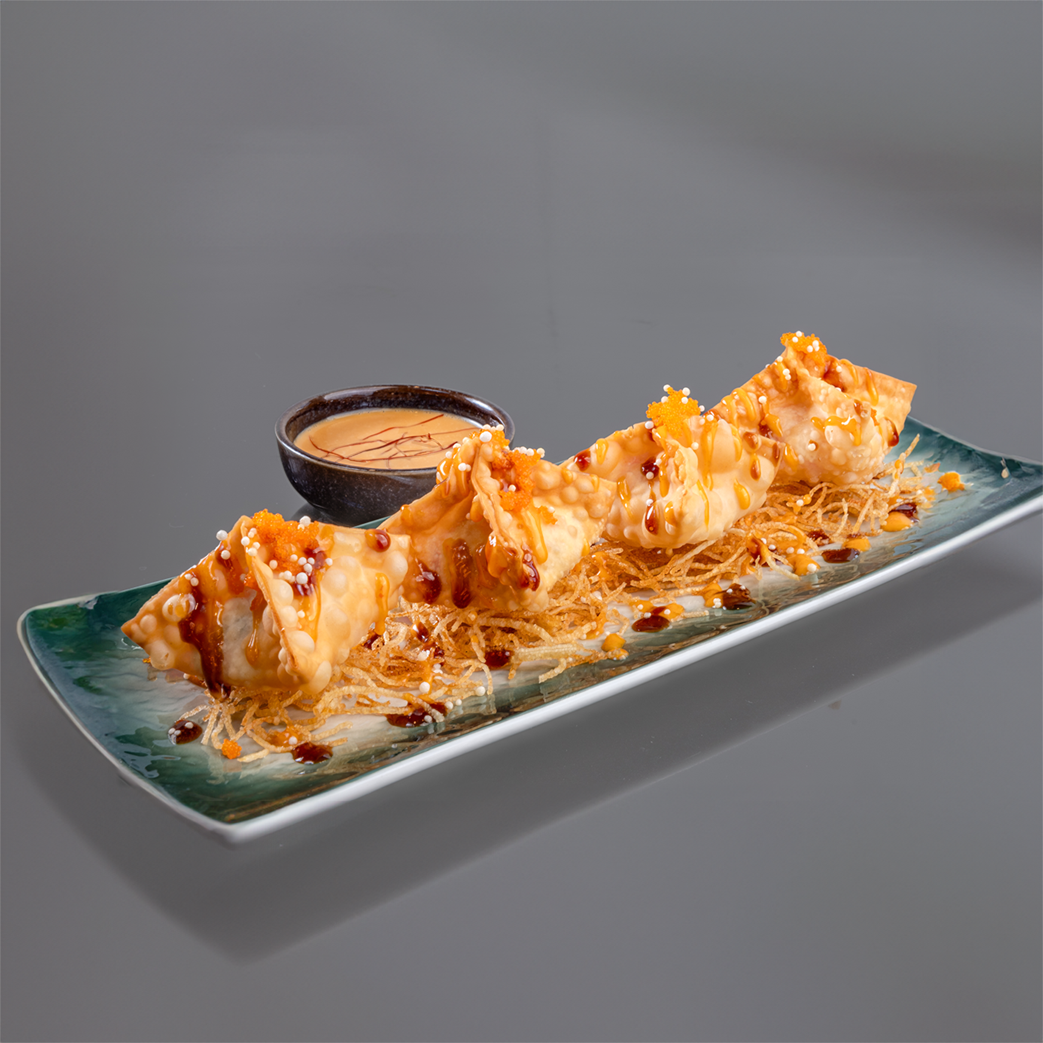 Crab Rangoon.