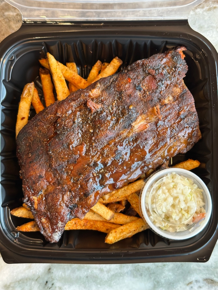 Ribs and Fries.