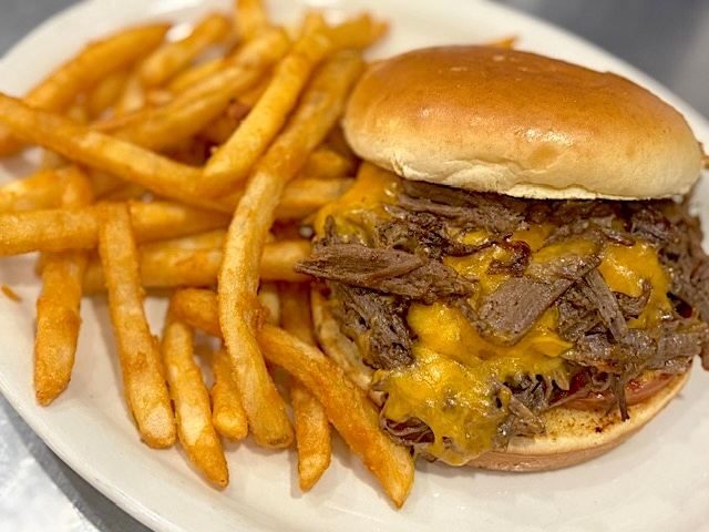 Braised Beef Sand.