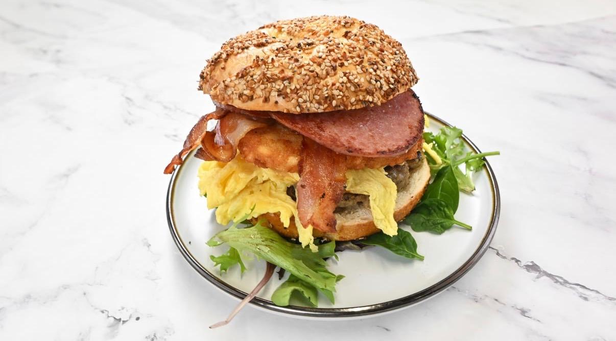 All In Bagel Sando.