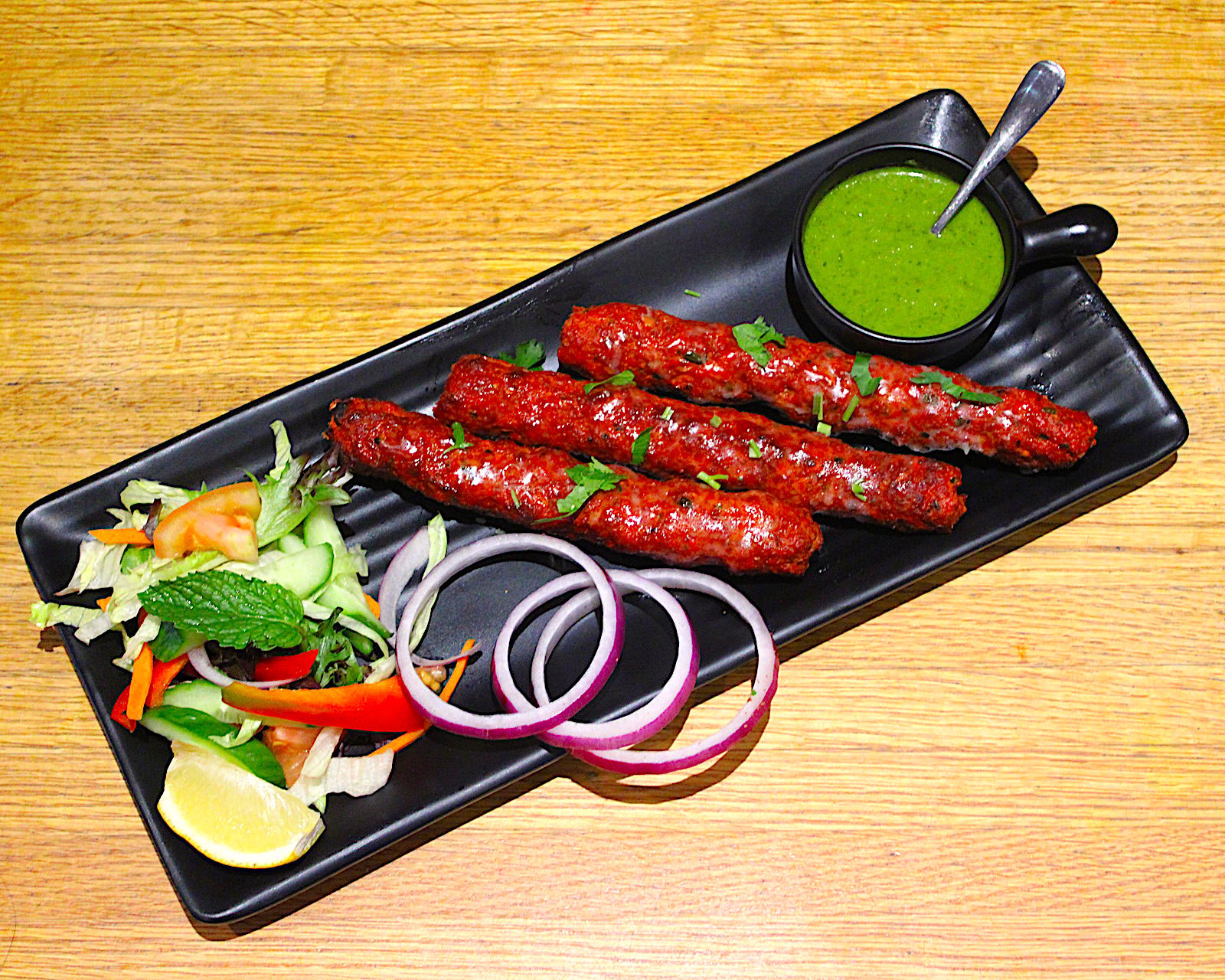 Lamb Seekh Kabab.