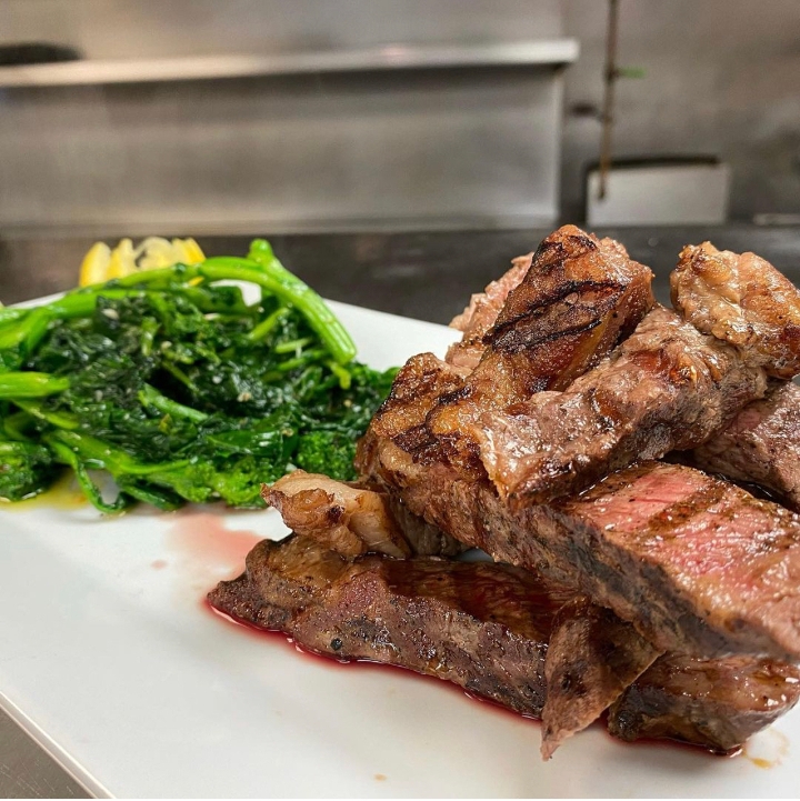 NY Steak Alla Pat Whitley.