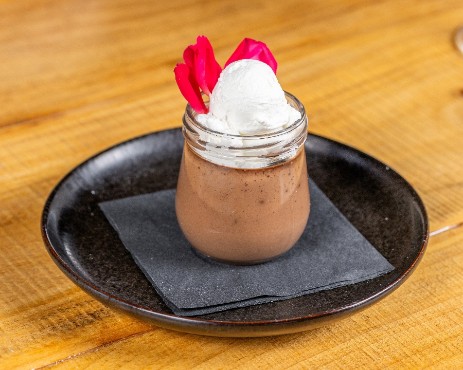 Chocolate Pots de Crème.