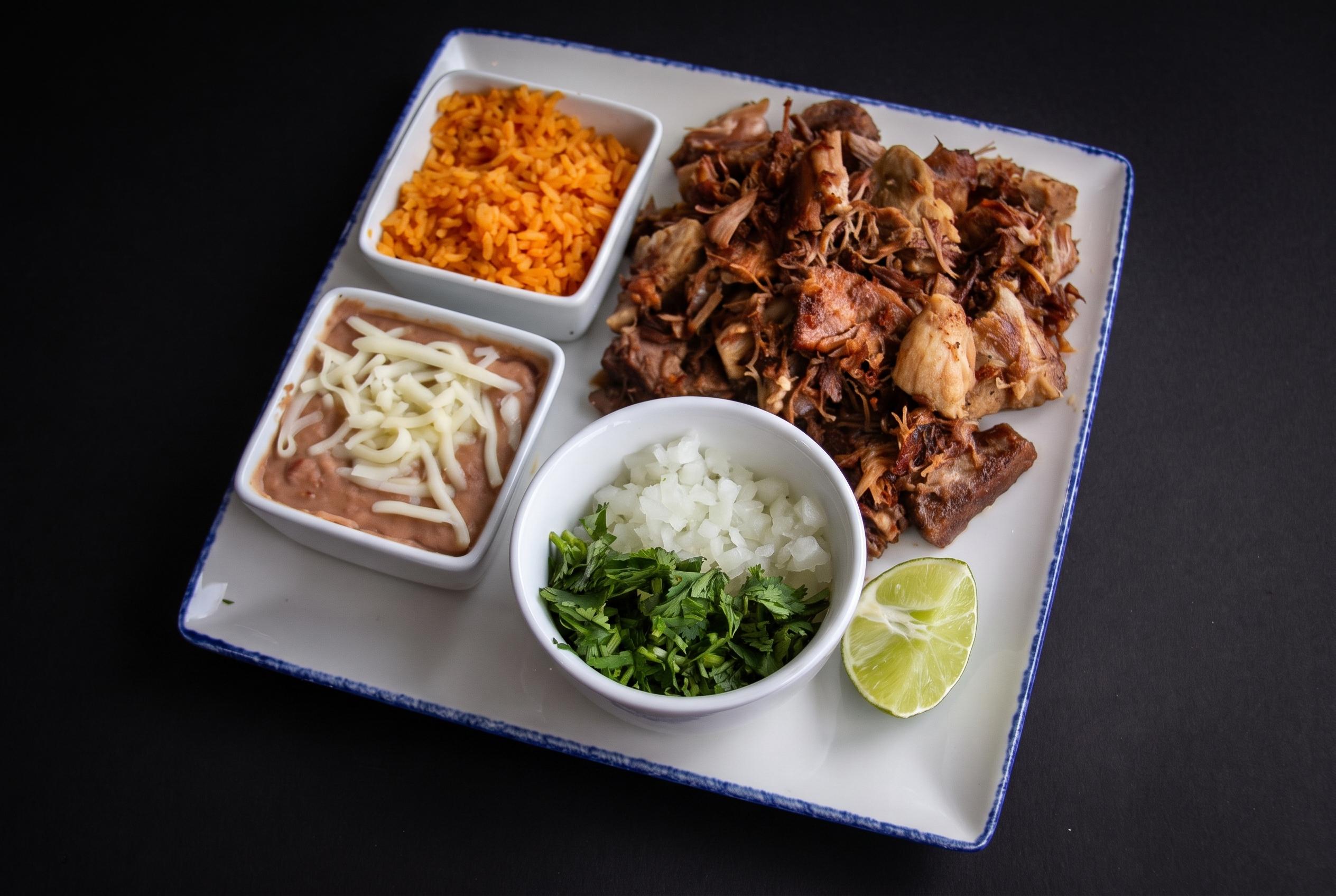 Carnitas Dinner.