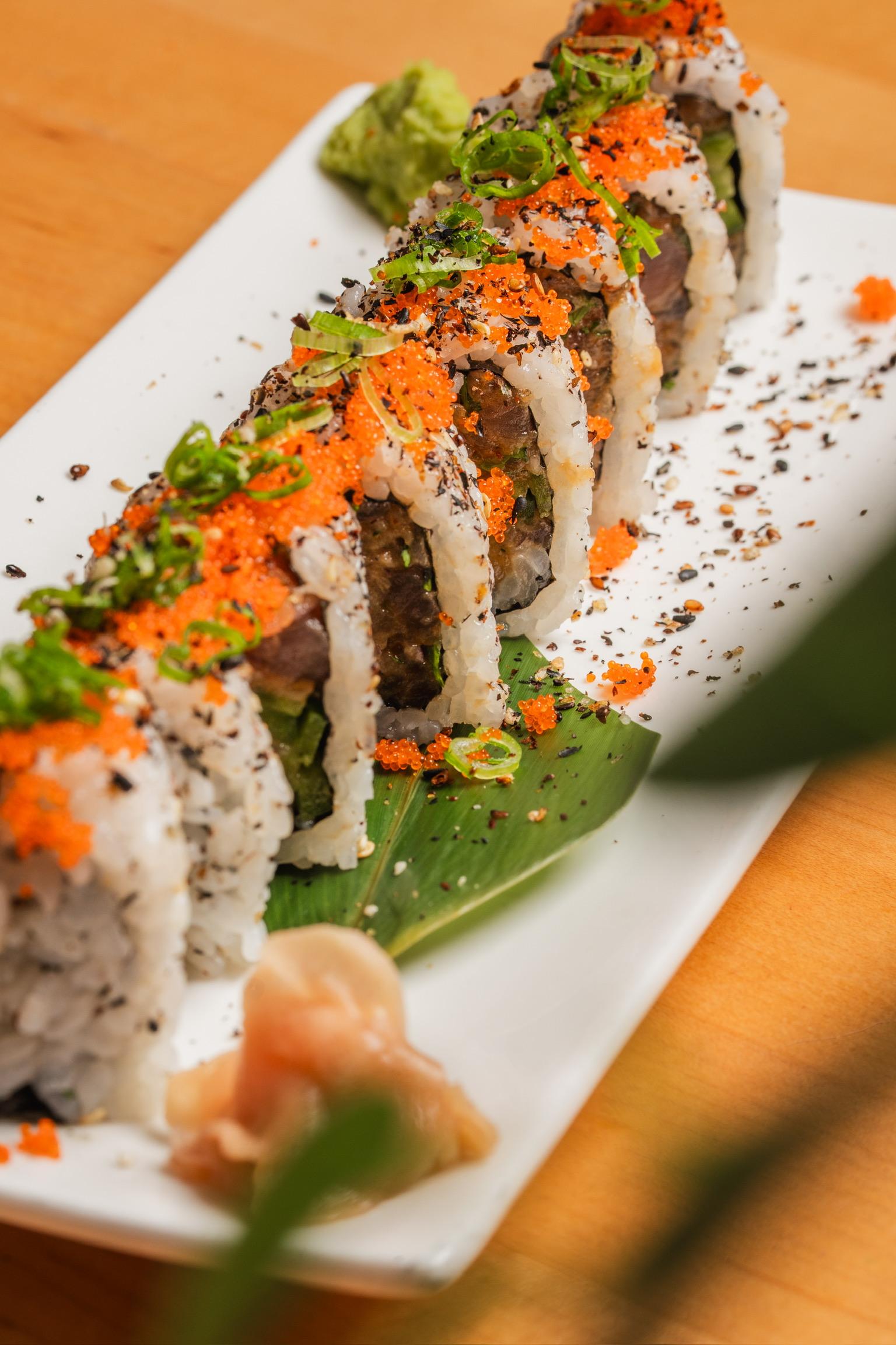 Poki Roll (Spicy Tuna).