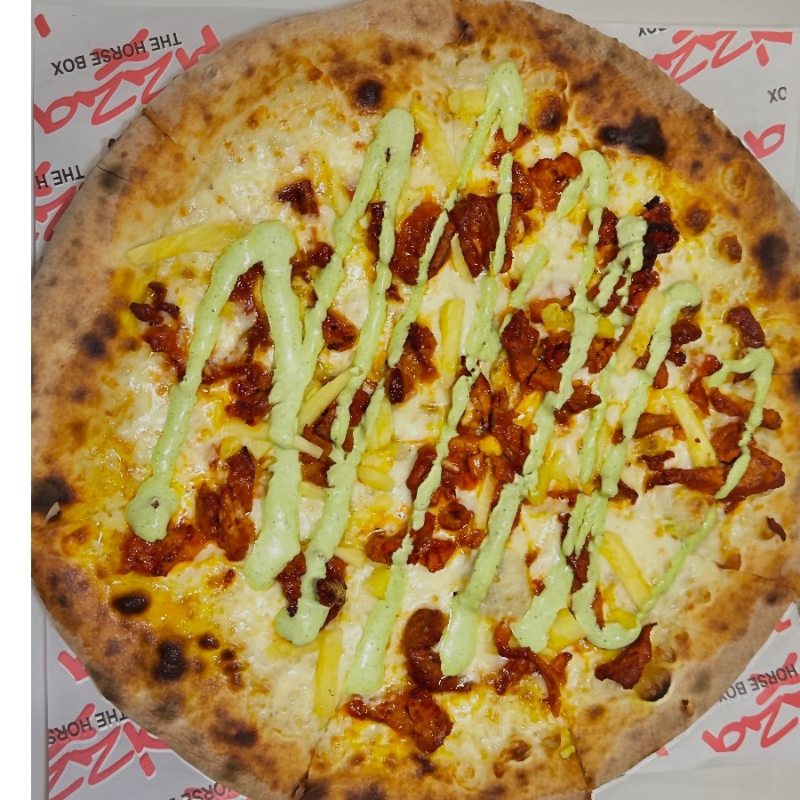 Pizza Al Pastor.