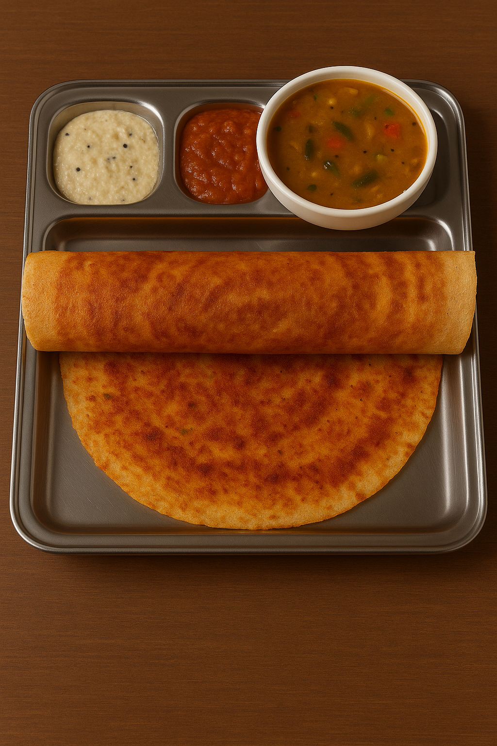 Ghee Karam Dosa.