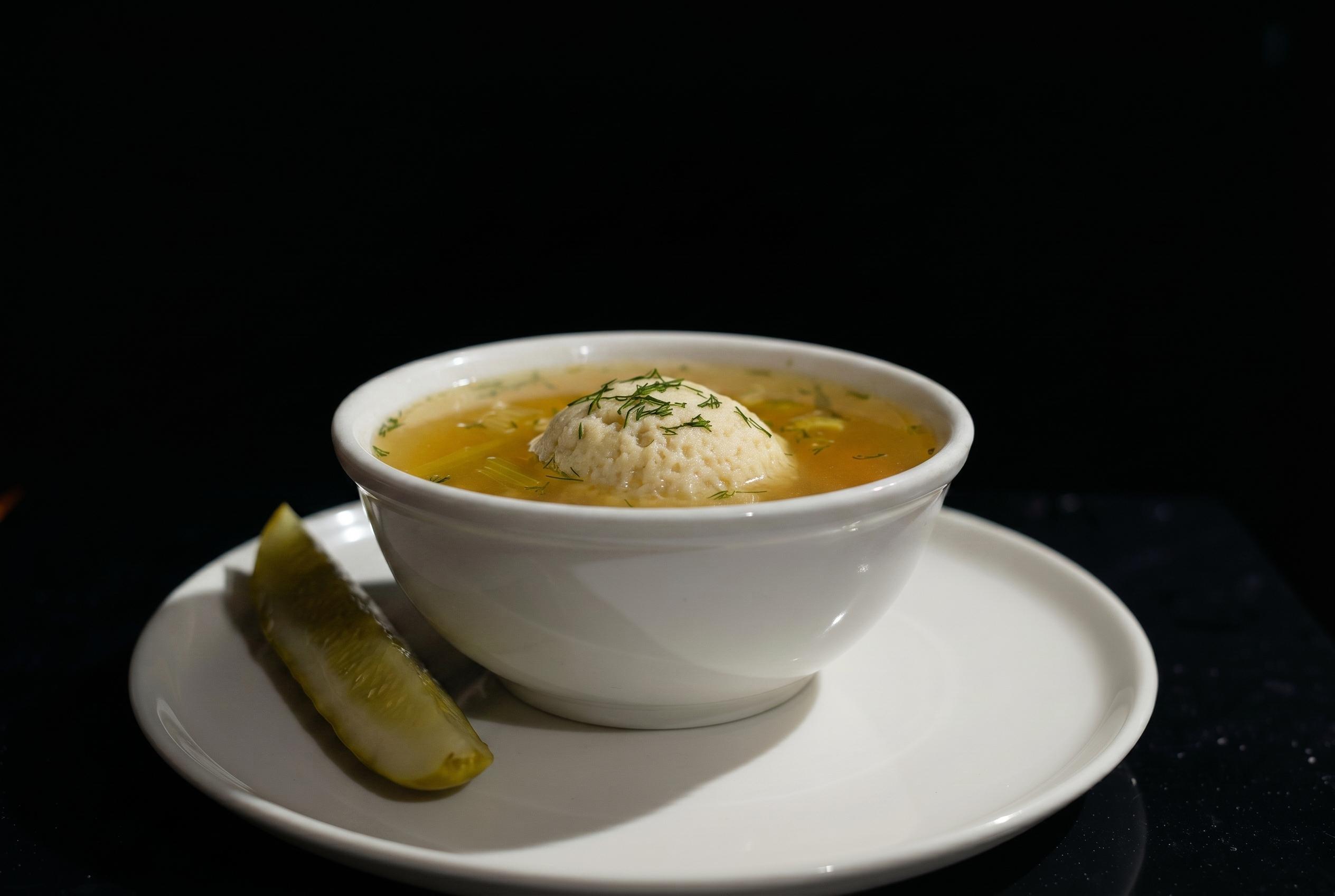 Matzah Ball Soup.